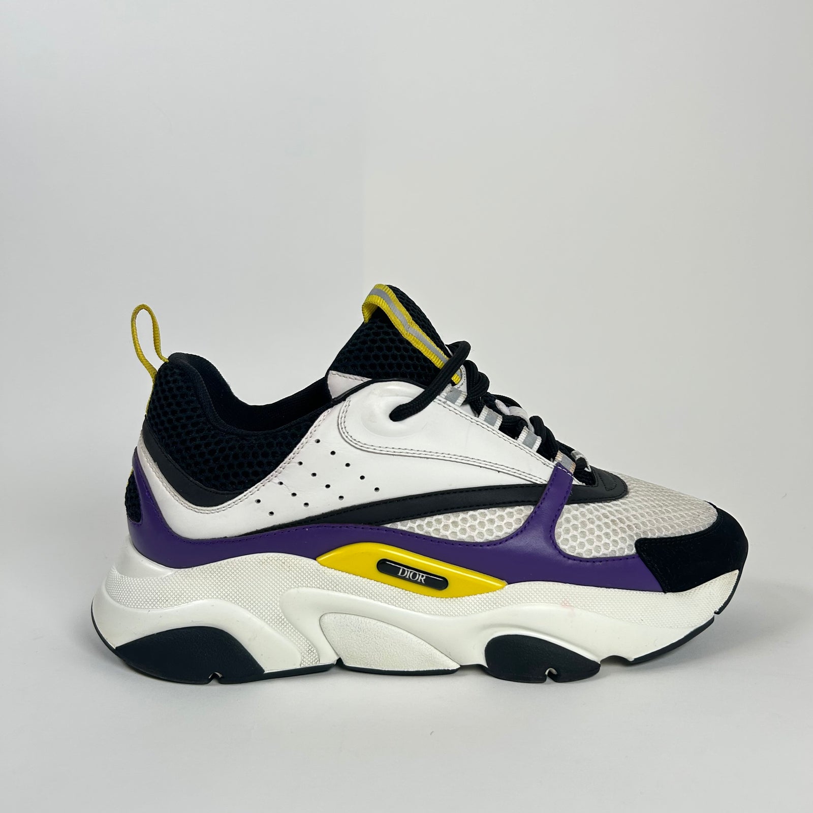 Dior B22 Purple/Yellow Sneaker Size 42
