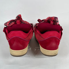 Lanvin Red Curb Sneakers Sz 44