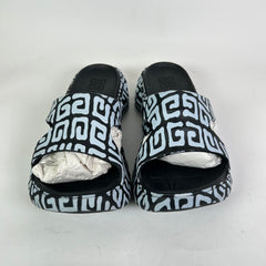 Givenchy Chito Graffiti Marshmallow Sandals