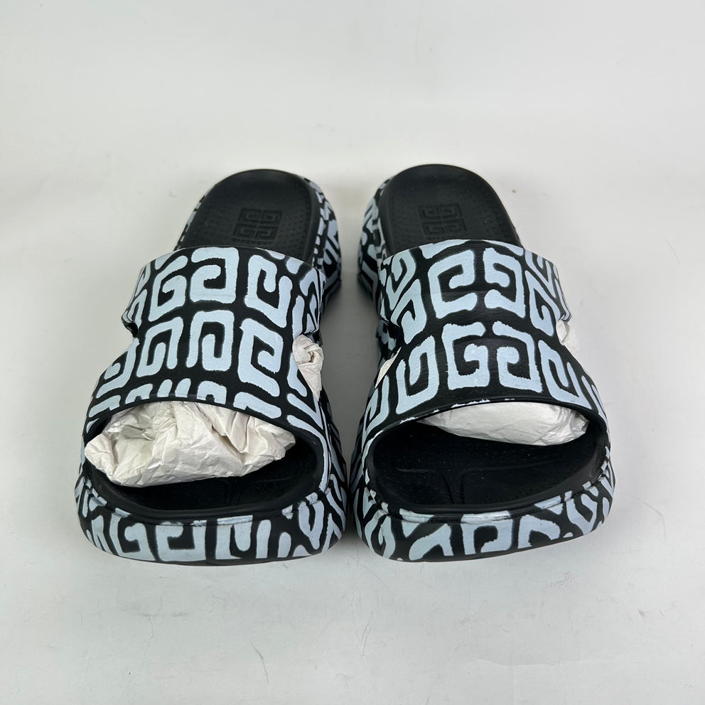 Givenchy Chito Graffiti Marshmallow Sandals