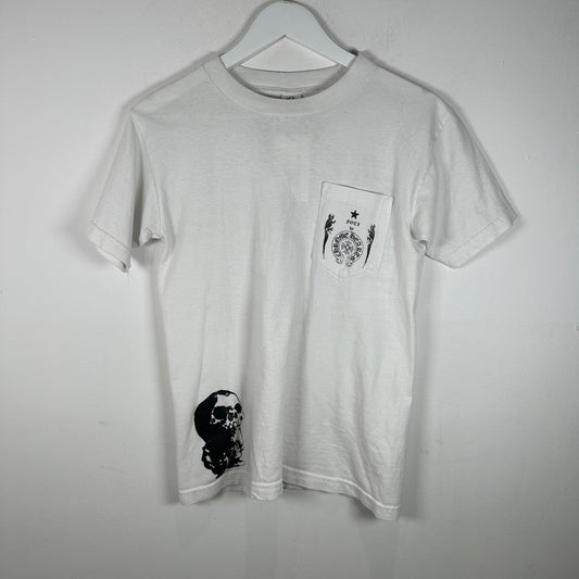 Chrome Hearts x Joe Foti Cow's Graze White Graphic T-Shirt Size S