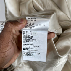 Miu Miu Cocoa Brown Check Blouson Jacket Size 36IT