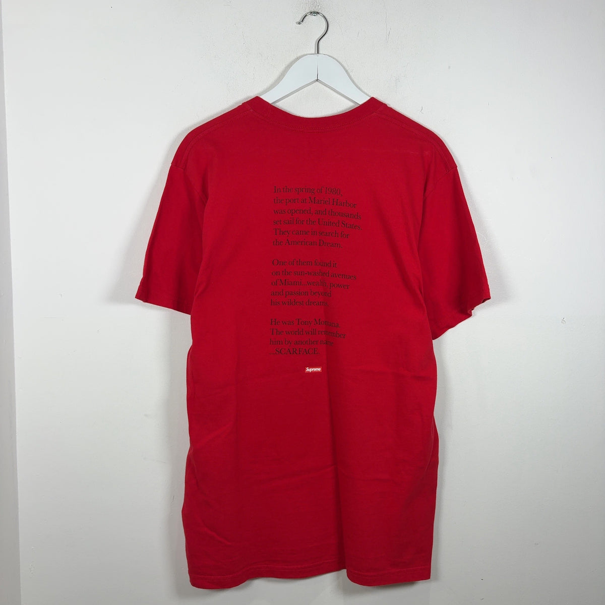 Supreme Scarface Graphic T-Shirt