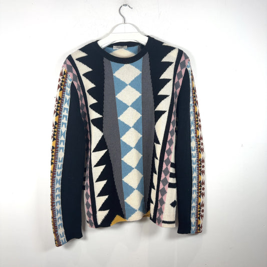 Valentino Multicolored Patterned Sweater
