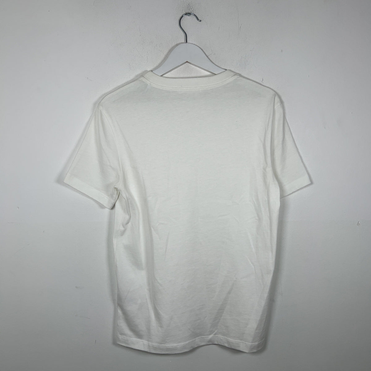 Helmut Lang Embossed Logo White T-Shirt