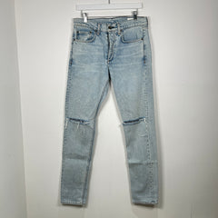 Rag & Bone Fit 1 Extra Slim Bleach Wash Jeans Size 31
