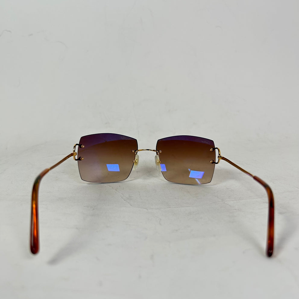 Cartier Big C Decor Gold Wire Glasses