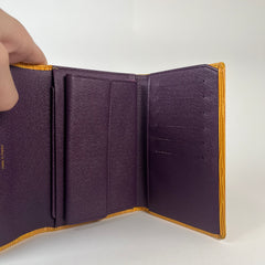Louis Vuitton Yellow Epi Leather Bi-Fold
