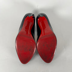 Christian Louboutin Hot Chick 100 Pumps Patent Heels Size 39