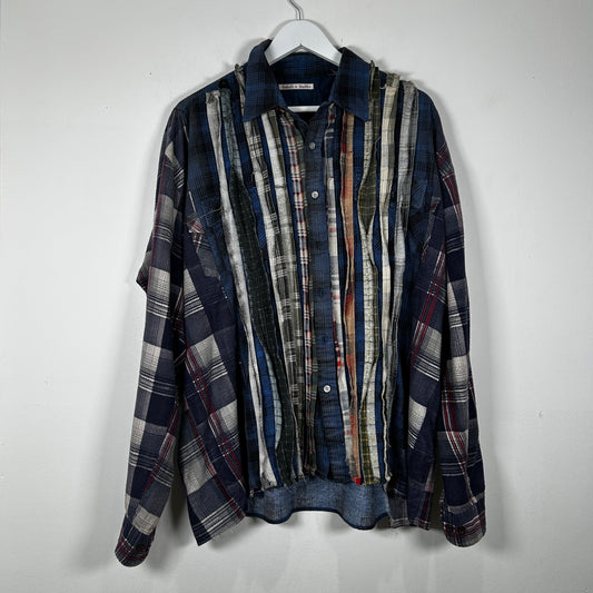 Needles Rebuild Blue Flannel Size XL