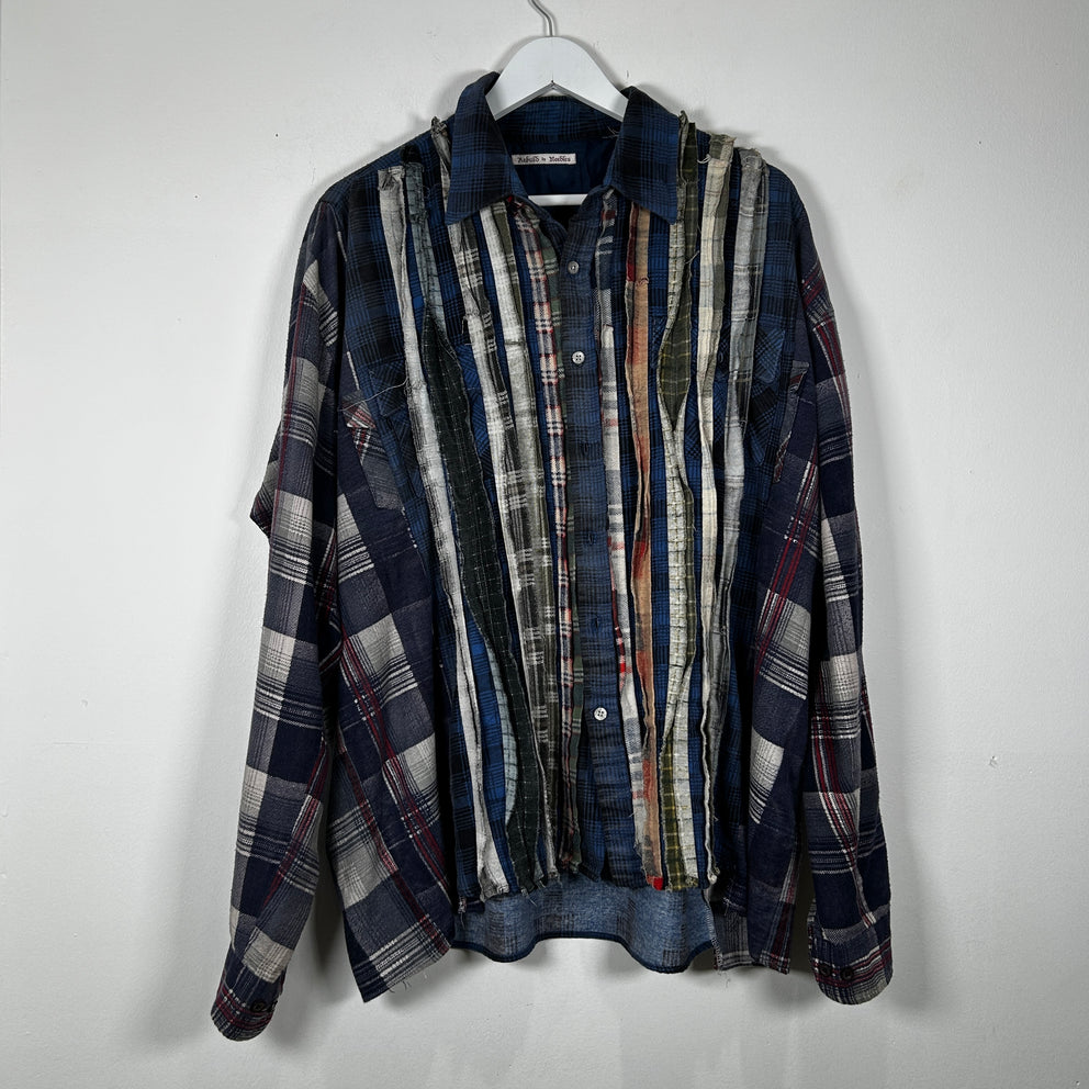 Needles Rebuild Blue Flannel Size XL