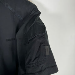 Juun.J Black Cargo Tee Size M