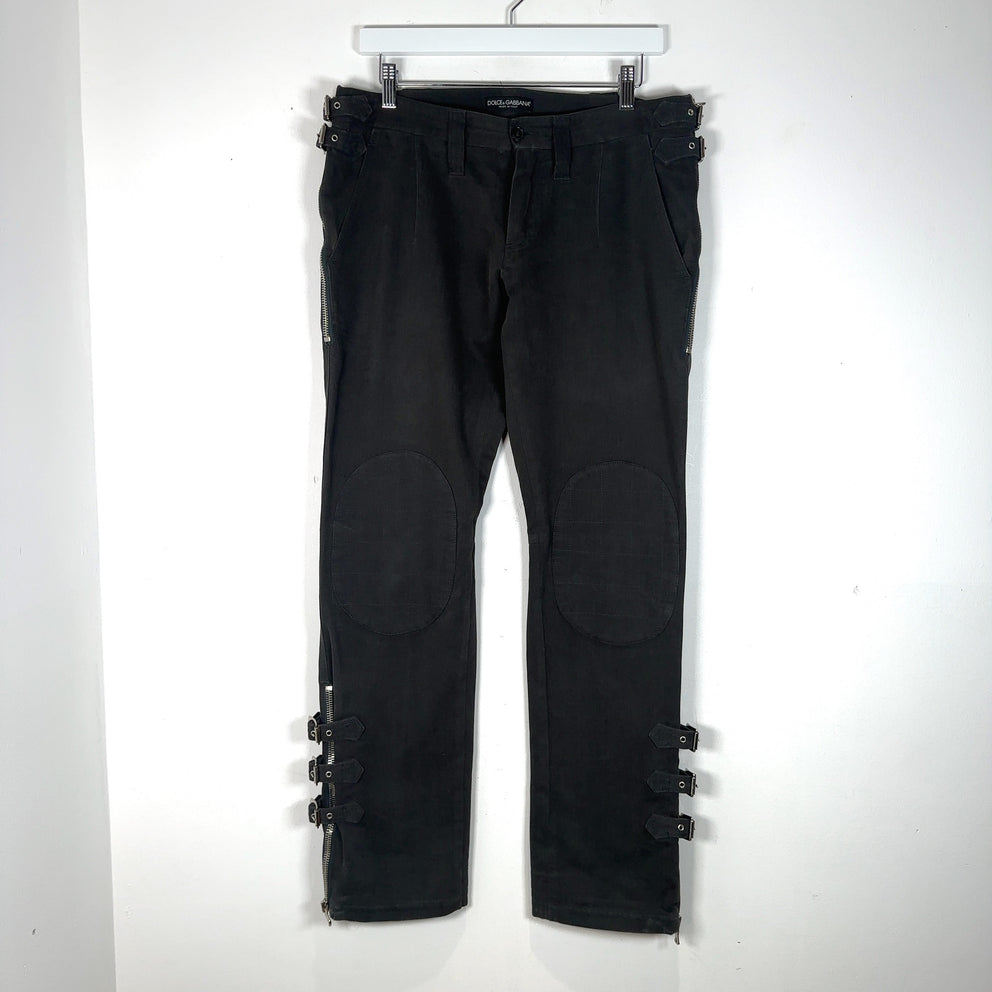 Dolce & Gabbana SS03 Sex Zip Bondage Pants