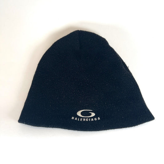 Balenciaga Sport Logo Cut-Out Beanie
