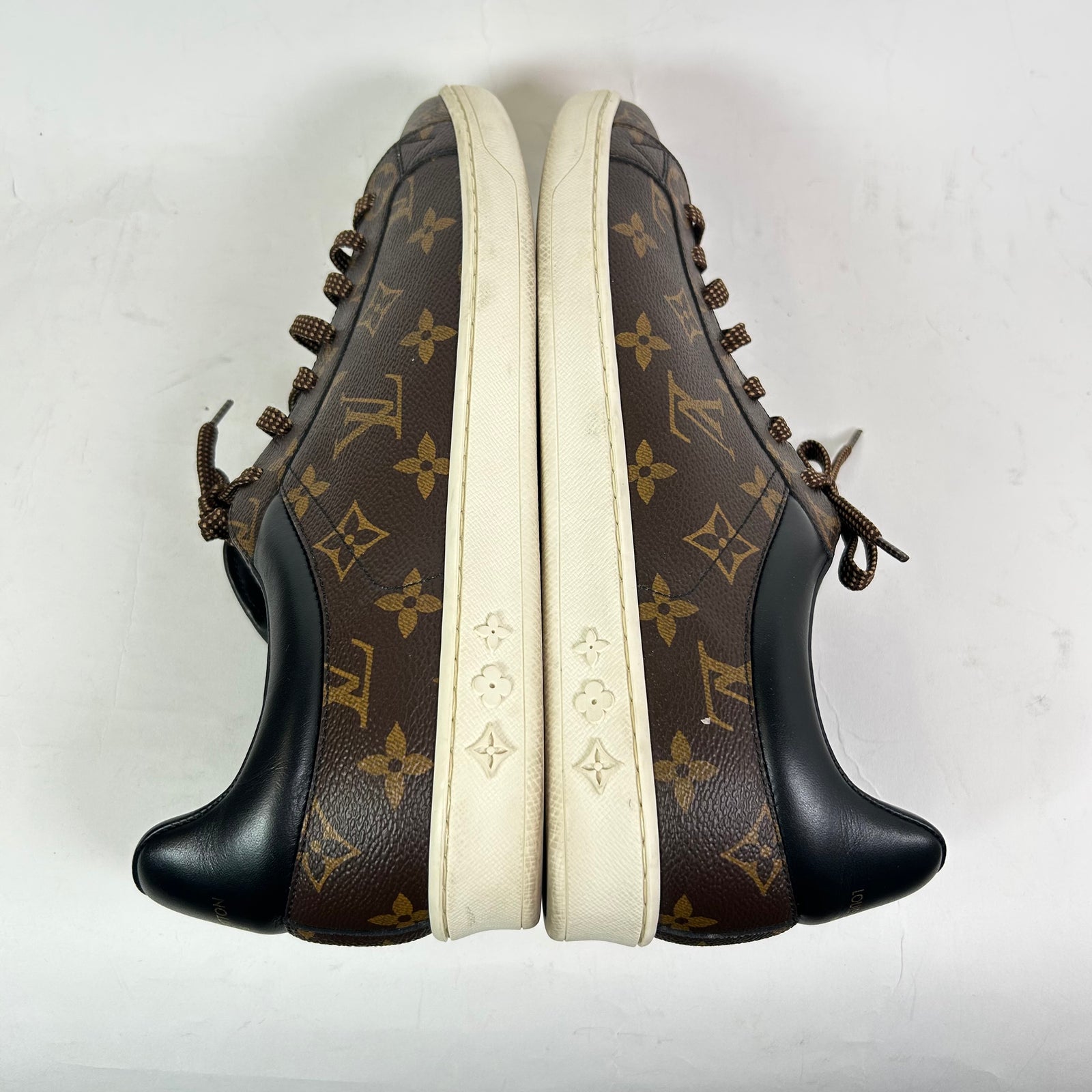 Louis Vuitton Ebene Monogram Luxembourg Sneaker Size LV 9