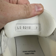 Louis Vuitton Triple White Trainer Size 7LV