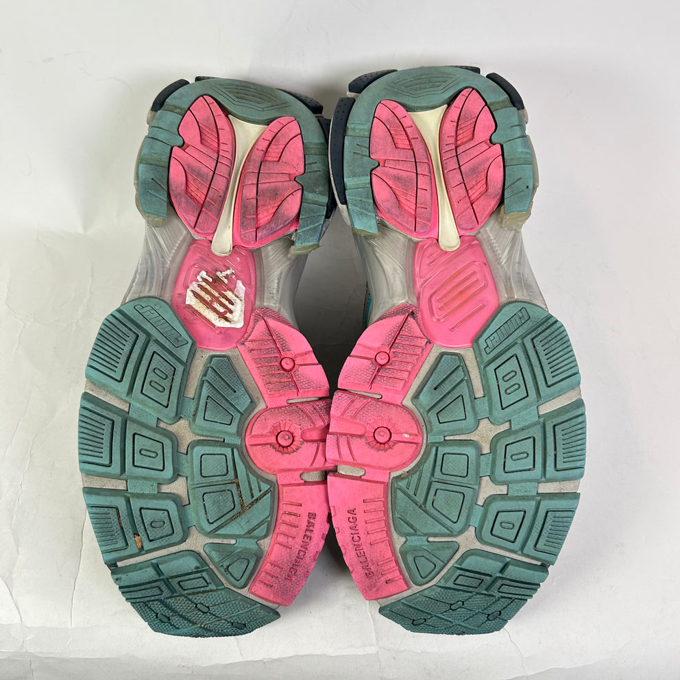 Balenciaga Multicolor Mesh Runner 2.0 Sneakers