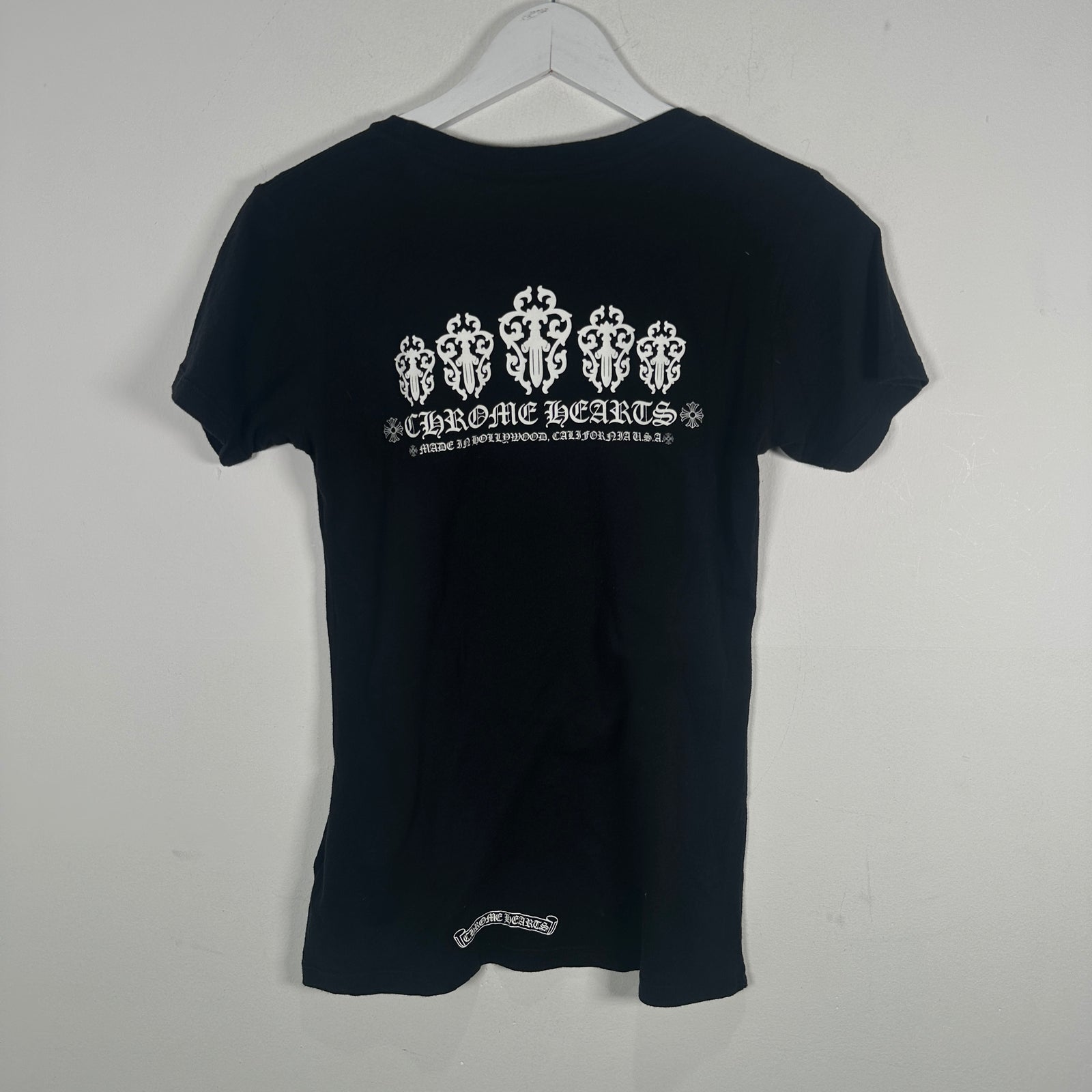 Chrome Hearts Black 'Vine Dagger" Graphic T-Shirt Size M