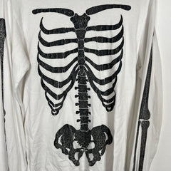 Number (N)ine White Skeleton Print Longsleeve Size 2