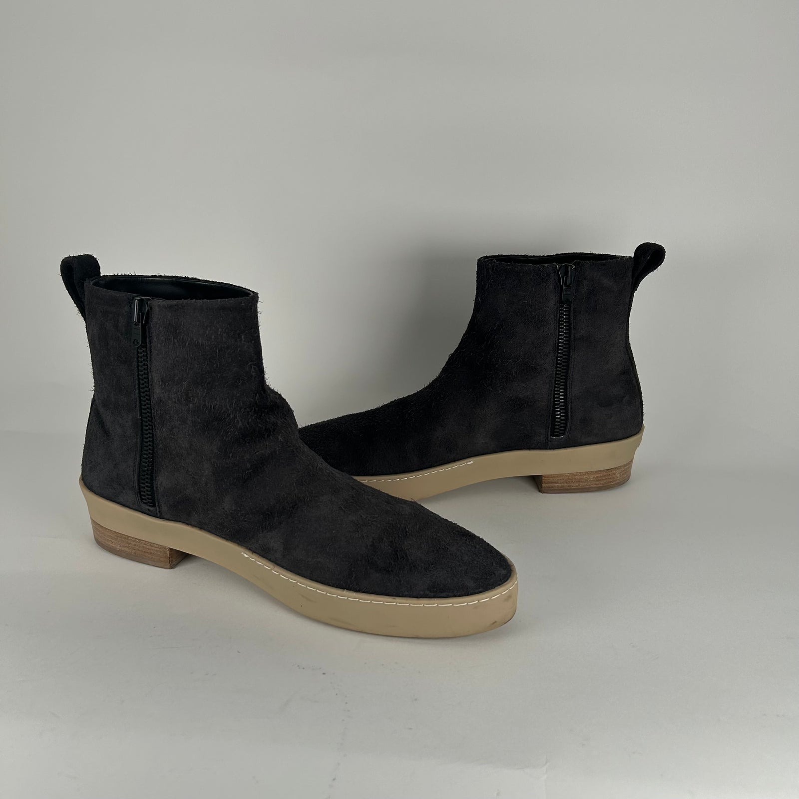 Fear of God Grey Suede Chelsea Boot Size 10