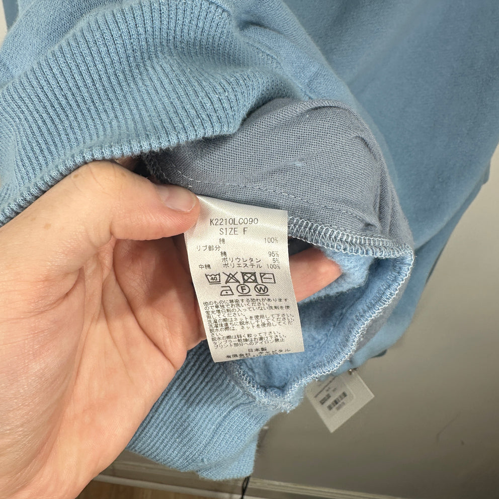 Kapital Hooded Scarf Kountry Blue Crew Neck Size OS