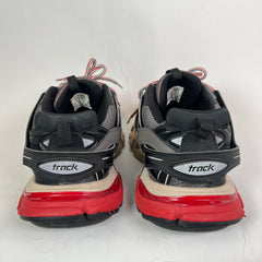 Balenciaga Black/Red Track Sneaker Size 44