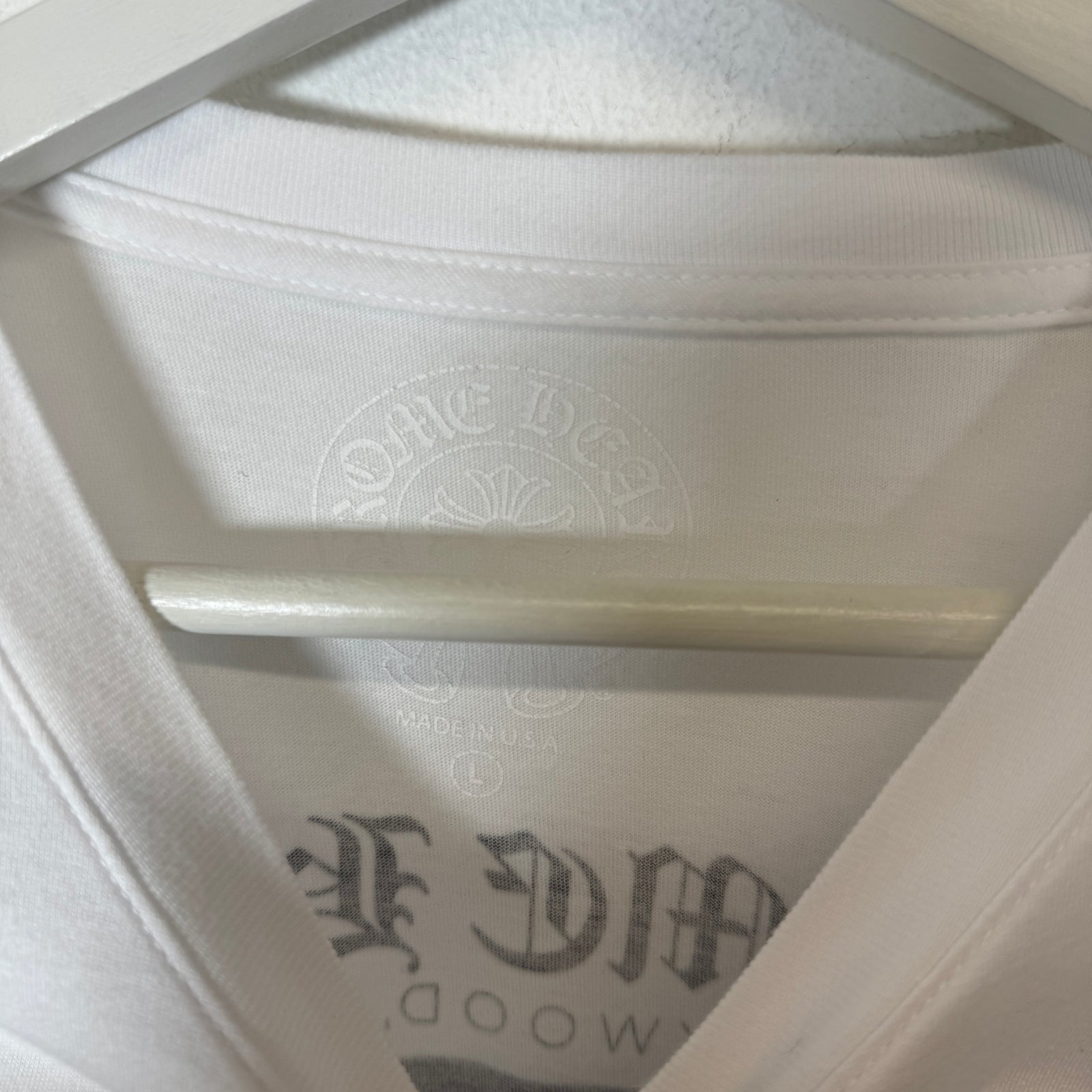 Chrome Hearts White Gradient LS Tee Size L
