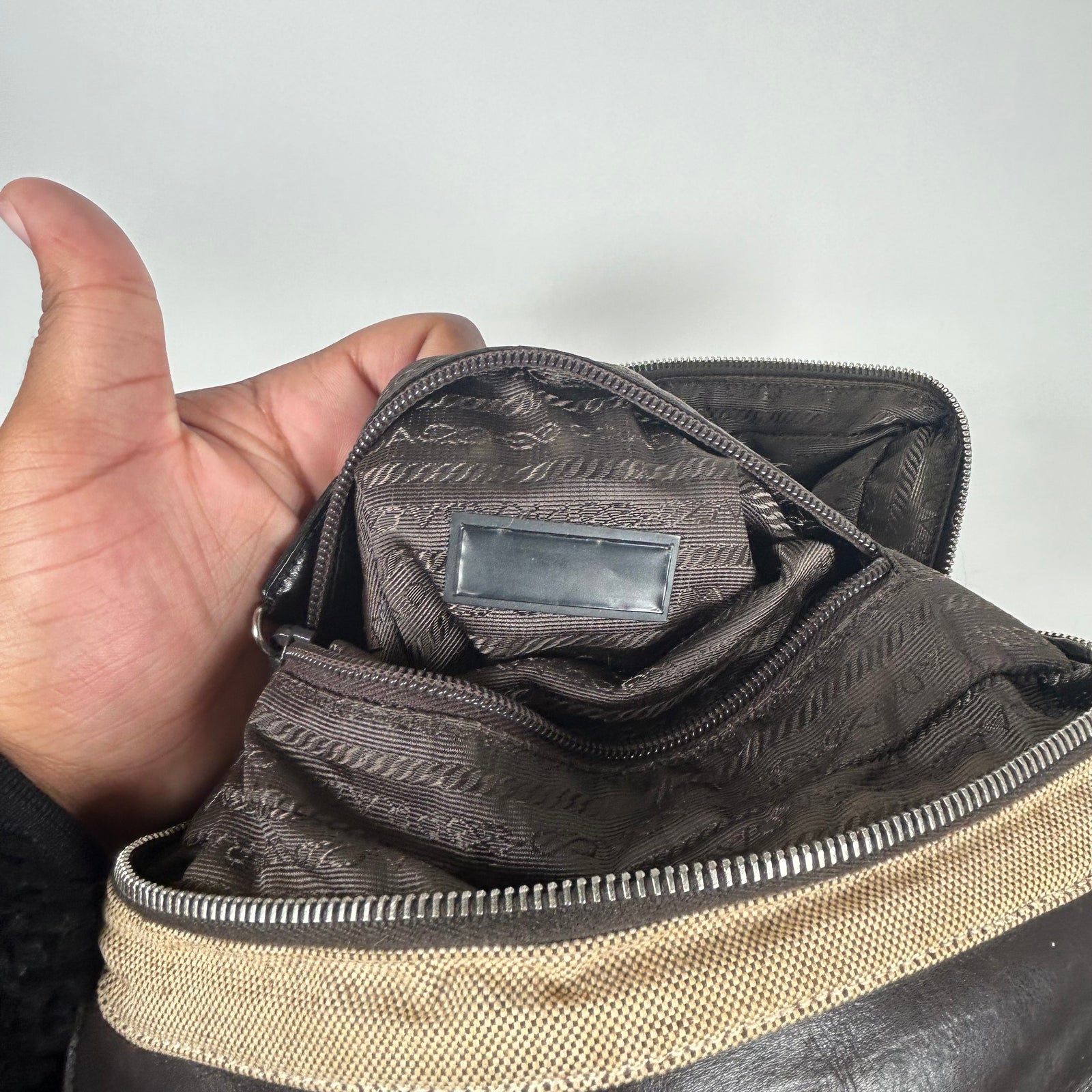 Prada Beige SS99 Chest Rig