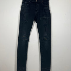 Amiri Black MX1 Camo Leather Size 29