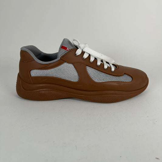 Prada Brown Rubber Cups Size 44