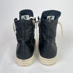 Rick Owens DRKSHDW Waxed High-Top Ramones