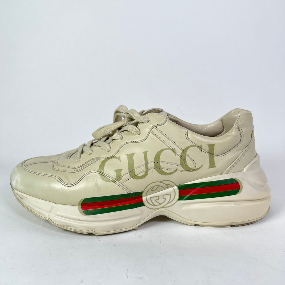 Gucci Vintage Web Logo Rhyton Sneaker