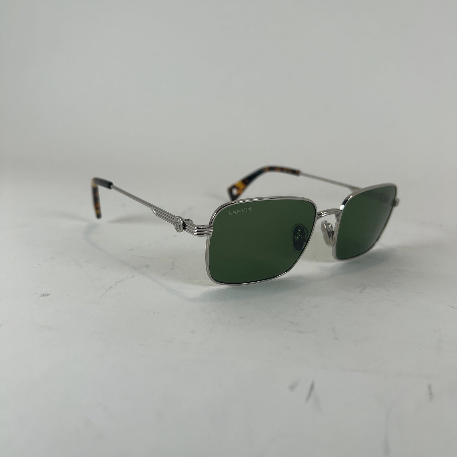 Lanvin Square Wire Frame Sunglasses