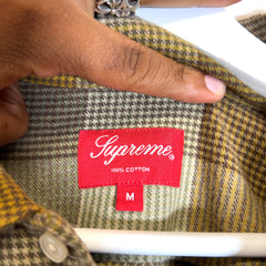 Supreme FW21 Plaid Flannel Shirt