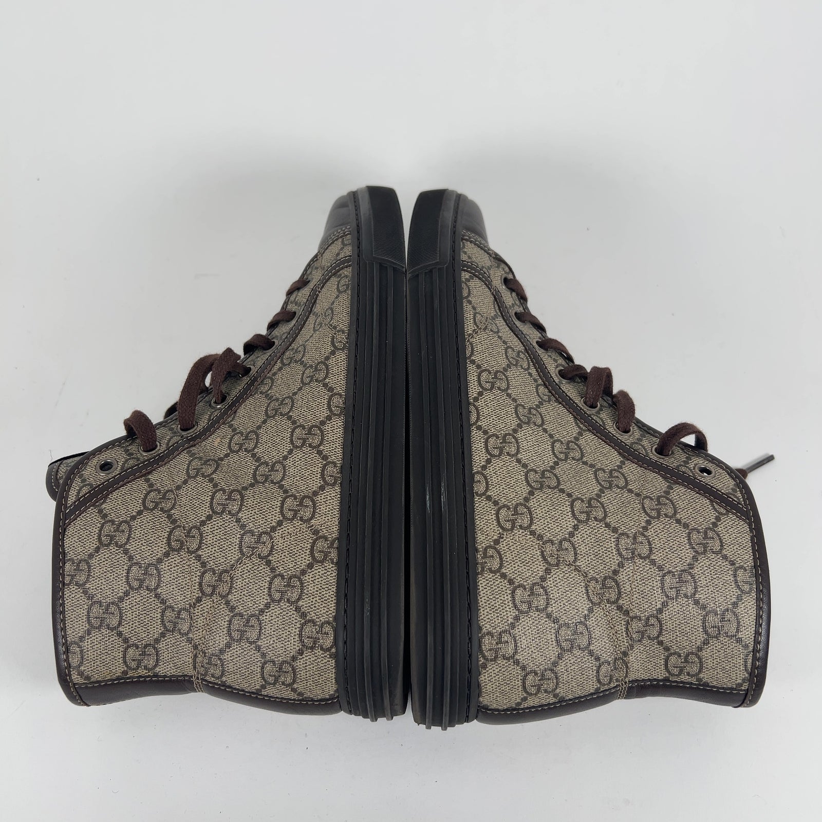 Gucci GG Supreme Hightop Sneakers