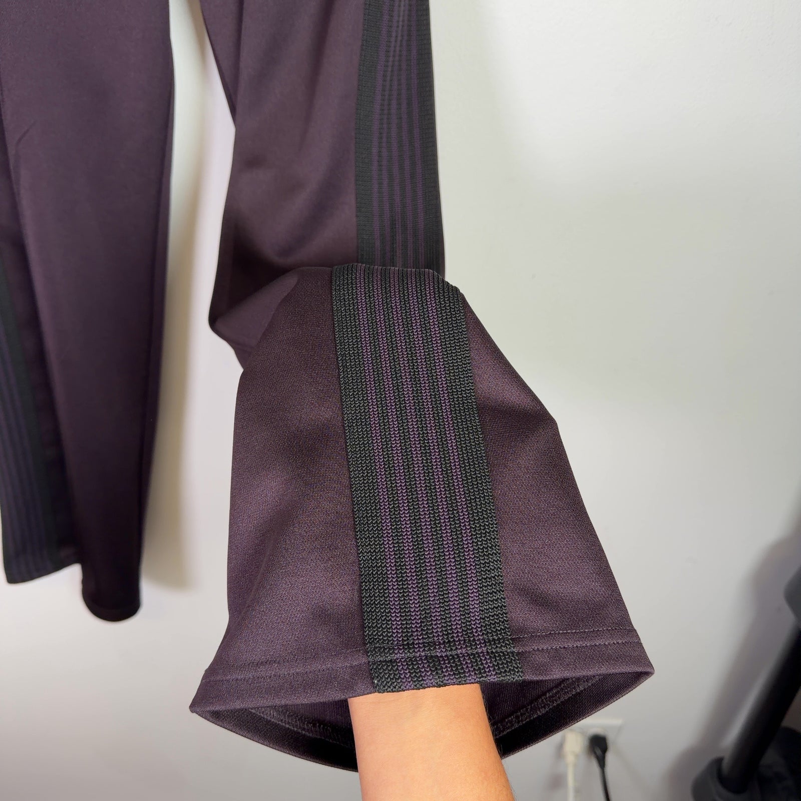 Needles Purple/Black Striped Track Pants