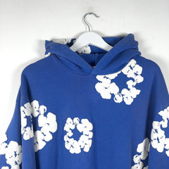Denim Tears Blue Cotton Wreath Hoodie