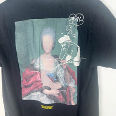 Off-White 'Incompiuta' Black Graphic T-Shirt