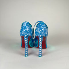 Christian Louboutin Debout Condorapik Red-Sole Heels Size 39.5