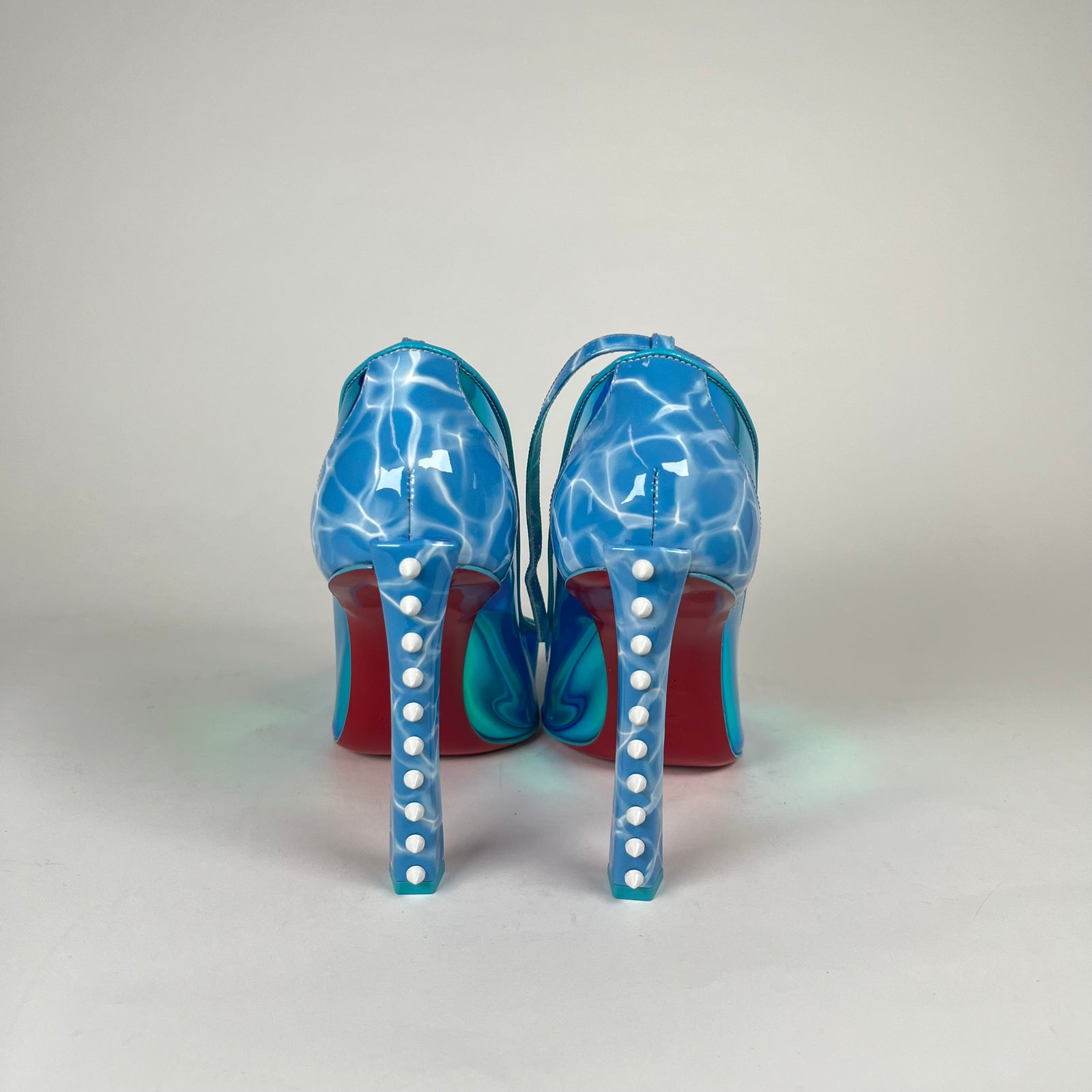 Christian Louboutin Debout Condorapik Red-Sole Heels Size 39.5