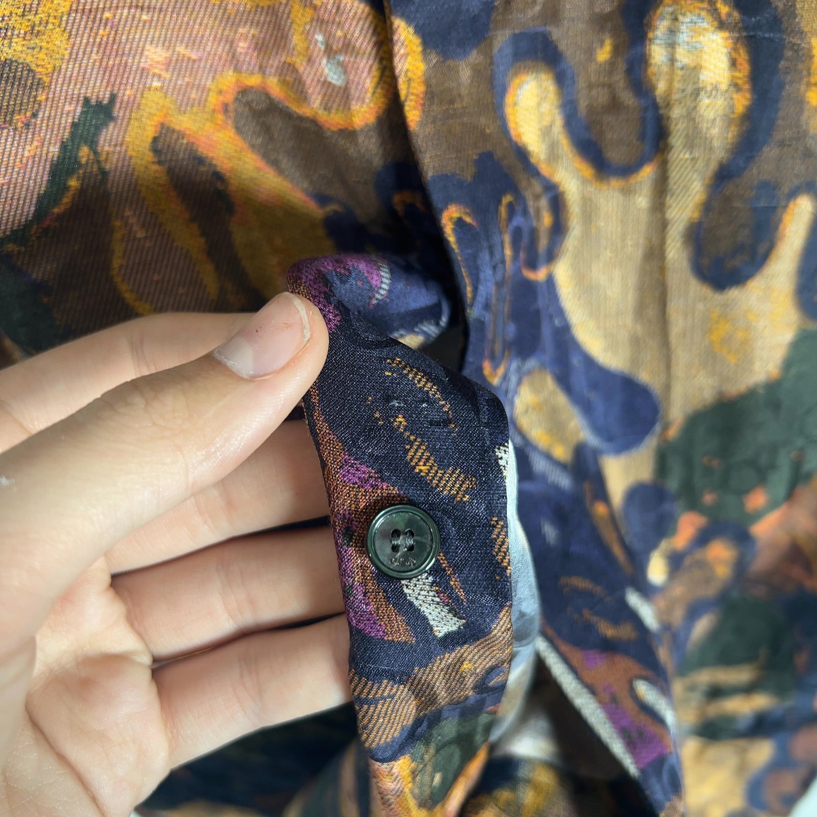 Dior x Peter Doig Camo Oblique Shirt
