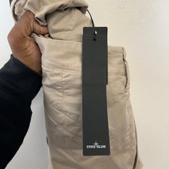 Stone Island Beige Skinny Cargo Pants Size 29