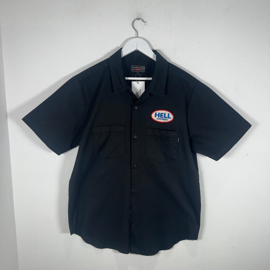 Supreme x Hysteric Glamour Black 'Hell' Button-Up Shirt Size L