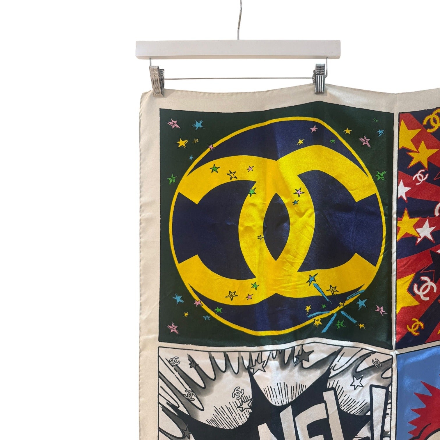 Chanel 2026 'Metiers D'Art' Pop Art Square Scarf
