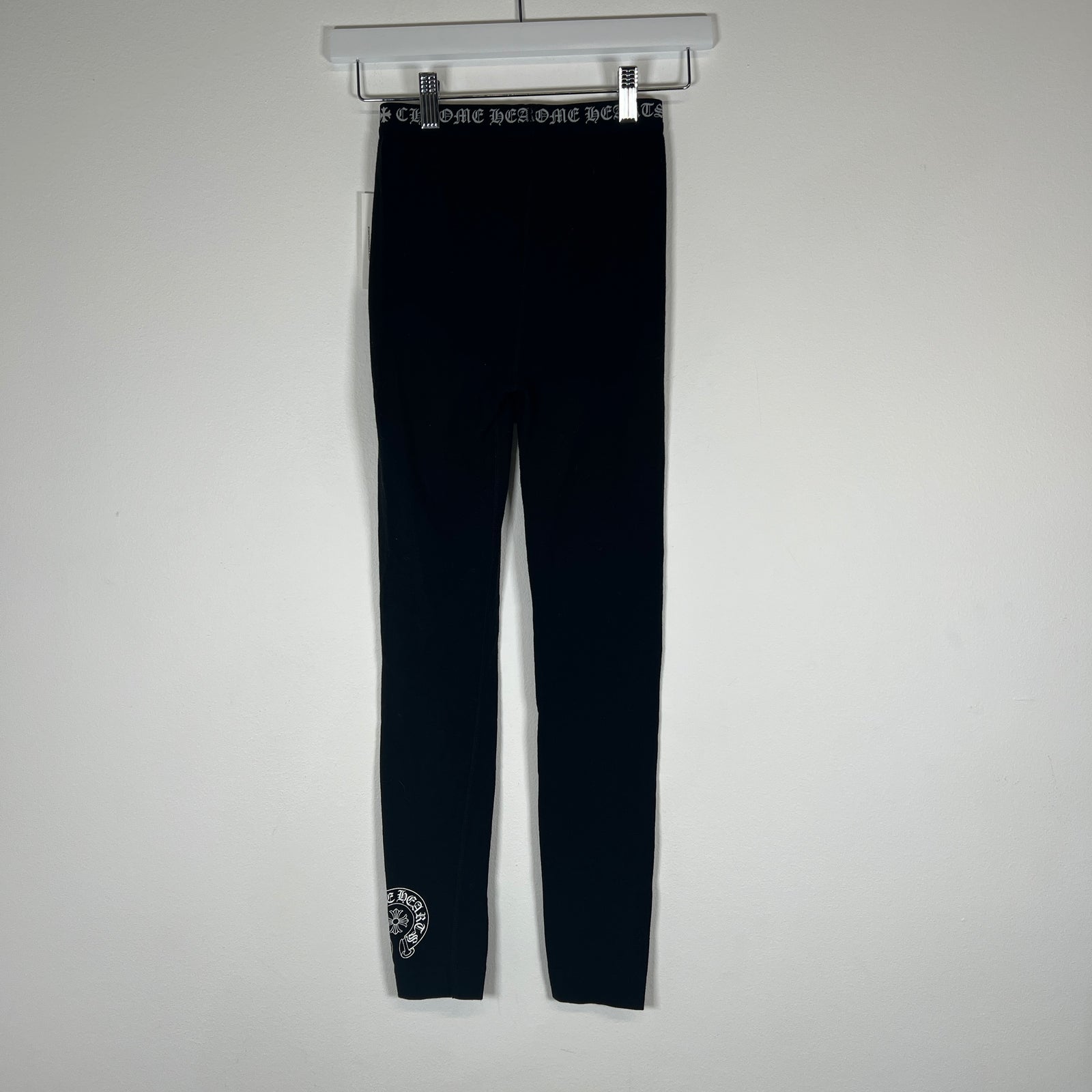 Chrome Hearts Black Leggings Size S