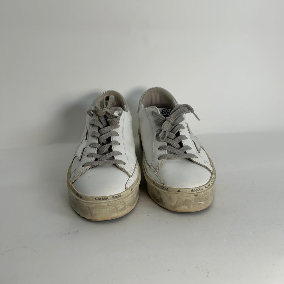 GGDB Hi Star Classic White/Silver Size 38