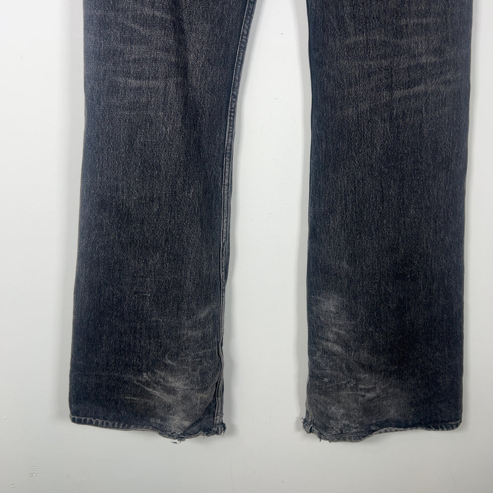 Balenciaga Garde Robe Flared Denim Jeans