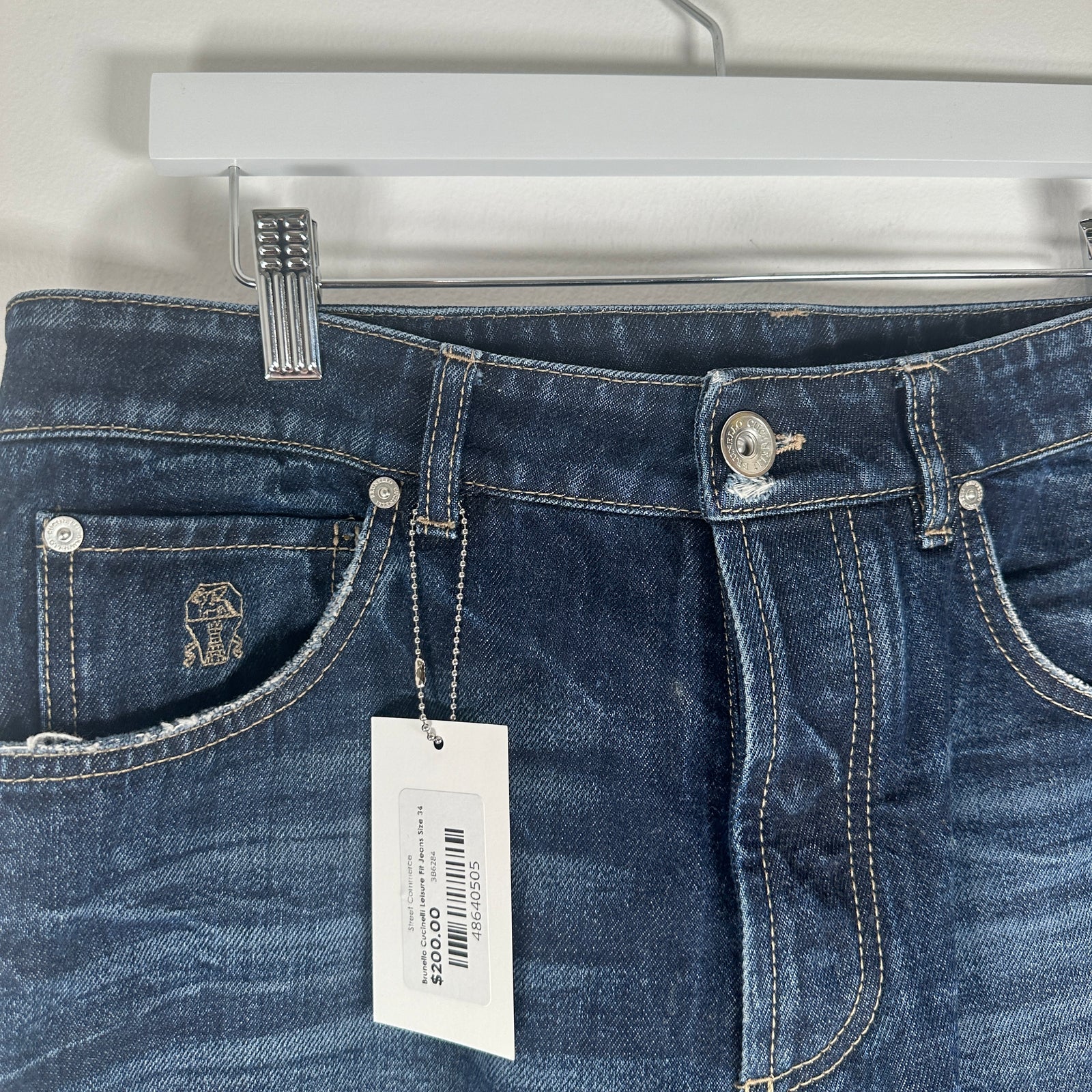 Brunello Cucinelli Leisure Fit Jeans Size 34