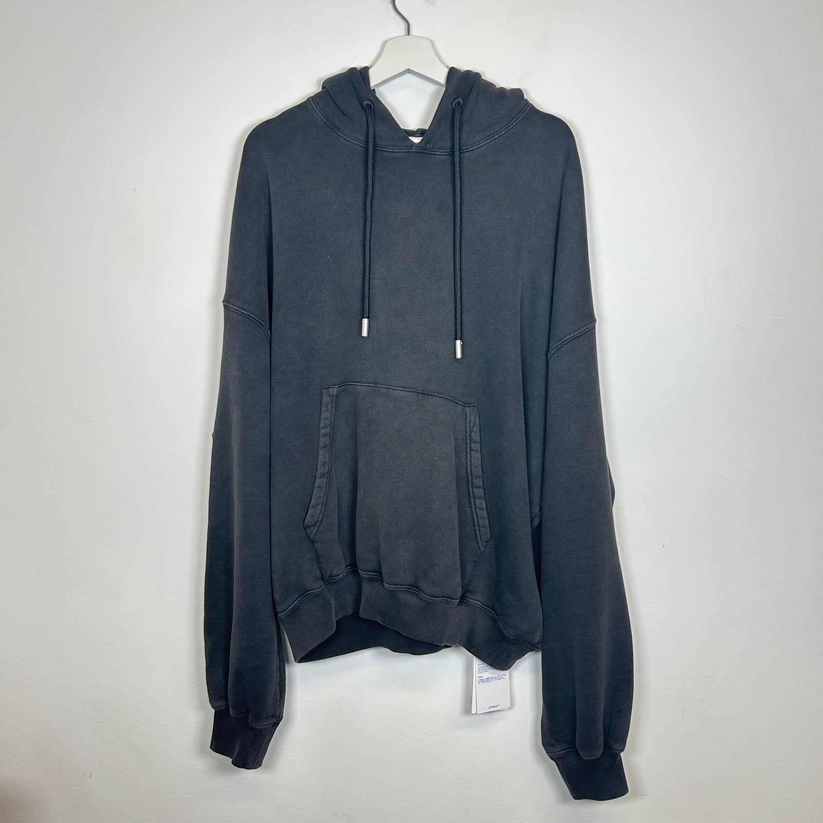 Off-White Grey Super Moon Hoodie Size L