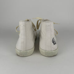 Maison Margiela White Tabi High-Tops Size 7